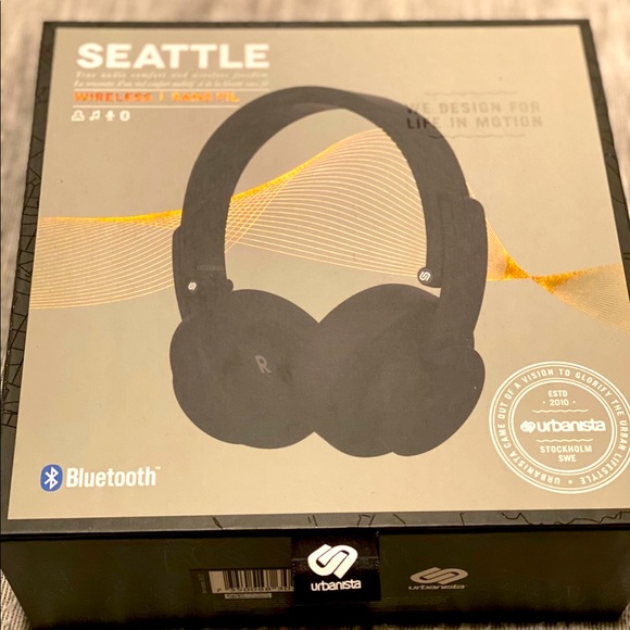 New Seattle Urbanista wireless headphones. Not used not opened brand new!